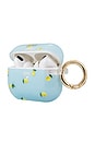view 3 of 3 Lemon Drop Airpod Case in Blue