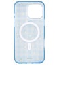 view 2 of 4 Iphone 16 Pro Max Case in Lemon Gingham in Blue