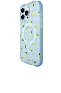 view 3 of 4 Iphone 16 Pro Max Case in Lemon Gingham in Blue