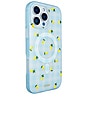 view 4 of 4 Iphone 16 Pro Max Case in Lemon Gingham in Blue