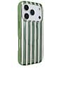 view 4 of 4 Magsafe Compatible iPhone 17 Pro Case in Abstract Stripe Sage