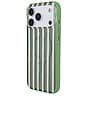 view 3 of 4 Magsafe Compatible iPhone 17 Pro Max Case in Abstract Stripe Sage