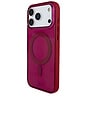 view 3 of 4 Magsafe Compatible iPhone 17 Pro Case in Glass Maroon