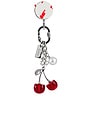 view 2 of 4 Phone Charm With Adhesive Hook in Red Cherry