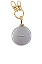view 2 of 4 CHAVEIRO DE ETIQUETA DE BAGAGEM AIRTAG KEYCHAIN in Caviar