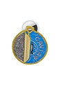 view 3 of 4 CHAVEIRO DE ETIQUETA DE BAGAGEM AIRTAG KEYCHAIN in Caviar