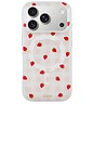 view 1 of 4 Magsafe Compatible Iphone 17 Pro Case in Strawberry Gingham