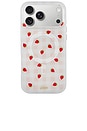 view 1 of 4 Magsafe Compatible Iphone 17 Pro Max Case in Strawberry Gingham