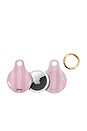 view 3 of 3 CUBIERTA DE ETIQUETA DE AIRE JELLY STRIPE in Pink & Cream