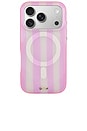 view 1 of 4 FUNDA PARA IPHONE 17 PRO JELLY STRIPE in Pink & Cream