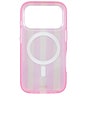 view 2 of 4 FUNDA PARA IPHONE 17 PRO JELLY STRIPE in Pink & Cream