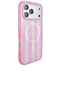 view 4 of 4 FUNDA PARA IPHONE 17 PRO MAX JELLY STRIPE in Pink & Cream