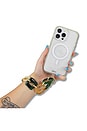 view 4 of 3 Universal Phone Wristlets in Marble & Chain Green