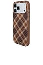 view 4 of 4 Iphone 18 Pro Max Magsafe Compatible in Brown Plaid