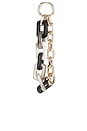 view 6 of 5 Universal Phone Wristlets in Marble & Chain Black