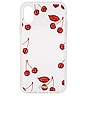 view 1 of 3 Cherry Photo iPhone XS/X Case in Red