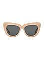 view 1 of 3 GAFAS DE SOL COCO in Nude & Black Solid