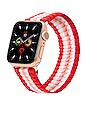 view 1 of 2 Knit Watchband in Varsity Red