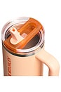 view 2 of 2 VASO TÉRMICO QUENCHER PROTOUR FLIP STRAW THE QUENCHER PROTOUR FLIP STRAW TUMBLER in Orange Sherbet