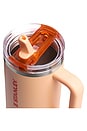 view 2 of 2 VASO TÉRMICO QUENCHER PROTOUR FLIP STRAW THE QUENCHER PROTOUR FLIP STRAW TUMBLER in Orange Sherbet