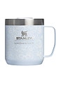 view 1 of 3 x LoveShackFancy The Stay-Hot Camp Mug Set Of 2 in Toscana Toile Alpine Blue