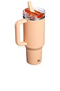 view 2 of 3 The Quencher Protour Flip Straw Tumbler 40 Oz in Orange Sherbet