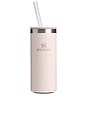view 1 of 3 The Everyday Slim Can Cooler Cup 10 Oz in Rose Quartz