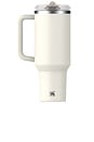 view 2 of 4 The Quencher Protour Flip Straw Tumbler 40 Oz in Cream