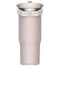 view 2 of 3 The Iceflow Flip Straw Tumbler 30 Oz in Rose Quartz