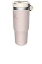 view 3 of 3 The Iceflow Flip Straw Tumbler 30 Oz in Rose Quartz