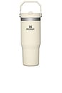 view 1 of 2 The Iceflow Flip Straw Tumbler 30 Oz in Cream
