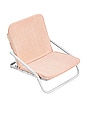 view 1 of 2 CUSHIONED BEACH CHAIR クッション性の高いビーチチェア in Salmon
