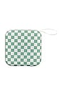 view 1 of 5 TRAVEL SPEAKER 持ち運び用スピーカー in Green Checkerboard