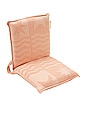 view 1 of 4 Terry Travel Lounger Chair in Salmon