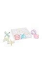 view 2 of 3 JEU DE MORPION EN LUCITE LUCITE TIC TAC TOE in Aurora