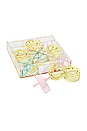 view 3 of 4 Lucite Tic Tac Toe Set in Smiley