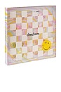 view 2 of 4 Lucite Checkers Set in Smiley