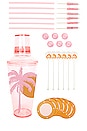 view 1 of 3 Desert Palms Cocktail Essentials Kit in Powder Pink