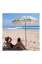 view 6 of 7 Luxe Beach Umbrella in The Vacay Olive