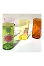 view 7 of 7 Poolside Tall Tumbler Set Of 4 in Rio Sun Multi
