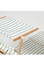 view 4 of 6 Pool House Daybed in La Palma Sage Stripe