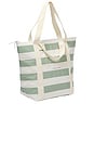 view 2 of 3 Light Cooler Tote in La Palma Sage Stripe