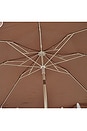 view 3 of 6 Compact Beach Umbrella in Rustico Driftwood