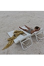 view 10 of 10 Reclining Beach Chair in Casa Cream
