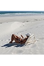 view 6 of 10 Reclining Beach Chair in Casa Cream