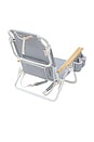 view 2 of 4 The Resort Luxe Beach Chair in Coastal Blue