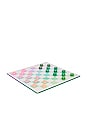 view 2 of 3 Ombre Lucite Chess & Checkers in Sherbert