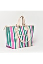 view 3 of 4 TOTE CON FRIGO RECYCLED NYLON COOLER TOTE in Seagrass Green Multi