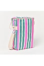 view 3 of 4 NEVERA RECYCLED NYLON DRINKS COOLER BAG in Seagrass Green Multi