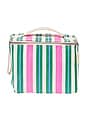 view 1 of 4 Recycled Nylon Lunch Cooler Bag in Seagrass Green Multi